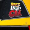 Baby In Car Gogeta Car Sticker Custom Dragon Ball Anime Car Accessories