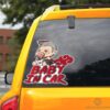 Baby In Car Hidan Car Sticker Custom Akatsuki Member Naru Anime Car Accessories