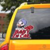 Baby In Car Konan Car Sticker Custom Akatsuki Member Naru Anime Car Accessories