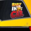 Baby In Car Krillin Car Sticker Custom Dragon Ball Anime Car Accessories