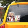 Baby In Car Sakazuki Car Sticker Custom One Piece Anime Car Accessories