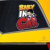 Baby In Car Vegeta Car Sticker Custom Dragon Ball Anime Car Accessories