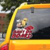 Baby On Board Deidara Car Sticker Custom Akatsuki Members Naru Anime Car Accessories