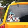 Baby On Board Franky Car Sticker Custom One Piece Anime Car Accessories