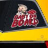 Baby On Board Hidan Car Sticker Custom Akatsuki Member Naru Anime Car Accessories