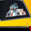 Baby On Board Jinbe Car Sticker Custom One Piece Anime Car Accessories