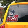 Baby On Board Kisame Car Sticker Custom Akatsuki Members Naru Anime Car Accessories