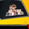 Baby On Board Monkey D. Luffy Car Sticker One Piece Anime Car Accessories