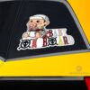 Baby On Board Sakazuki Car Sticker Custom One Piece Anime Car Accessories