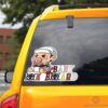 Baby On Board Sakazuki Car Sticker Custom One Piece Anime Car Accessories