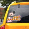 Baby On Board Shikamaru Car Sticker Custom Anime Car Accessories