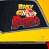 Baby On Board Vegeta SSJ Car Sticker Custom Dragon Ball Anime Car Accessories