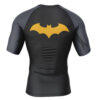 Hooktab Batman DC Comics Short Sleeve Rash Guard Compression Shirt Cosplay Anime Gym Shirt