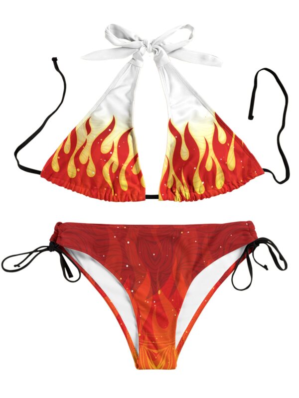 Kyojuro Fire Bikini Demon Slayer Bikini Anime Bikini Swimsuit