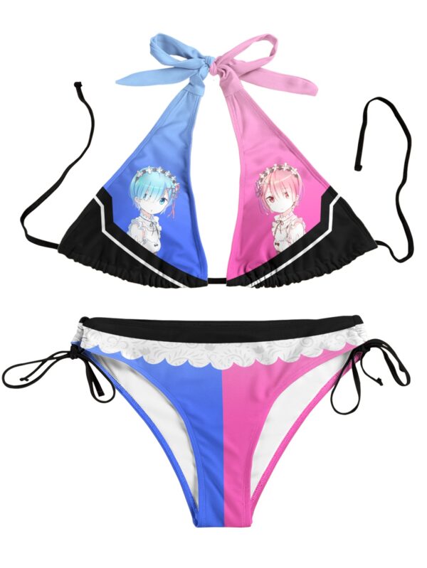 Ram x Rem Bikini Re:Zero Bikini Anime Bikini Swimsuit