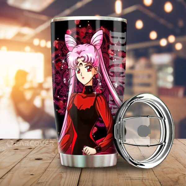Black Lady Sailor Moon Stainless Steel Anime Tumbler Cup Custom Anime