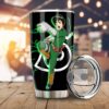 Black Rock Lee Stainless Steel Anime Tumbler Cup Custom Anime