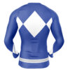 Hooktab Blue Ranger Power Rangers Long Sleeve Rash Guard Compression Cosplay Anime Gym Shirt