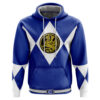 Hooktab Blue Ranger Mighty Morphin Power Rangers Anime Hoodie