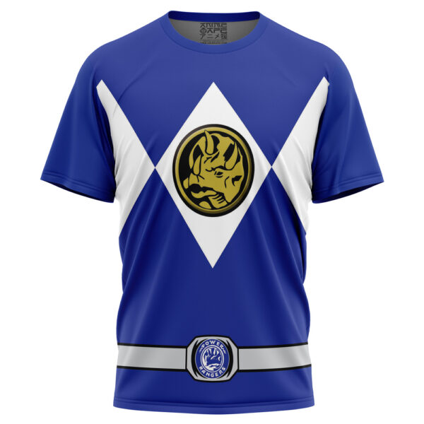 Hooktab Blue Ranger Mighty Morphin Power Rangers Anime T-Shirt