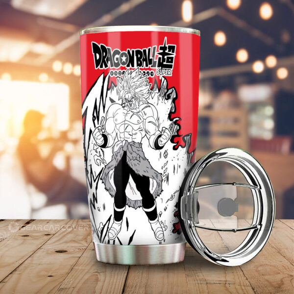Broly Stainless Steel Anime Tumbler Cup Custom Dragon Ball Anime Manga Style