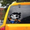 Brook Hitting Glass Car Sticker Custom One Piece Anime Car Accessories For Anime Fans