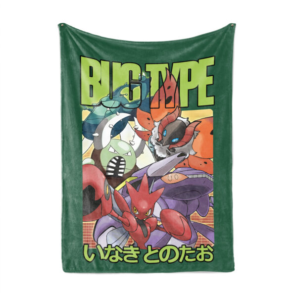Bug Type Pokemon Blanket Anime Blanket