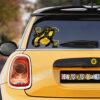 Buggy Car Sticker Custom One Piece Anime Gold Silhouette Style