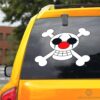 Buggy Pirates Flag Car Sticker Custom One Piece Anime Car Accessories