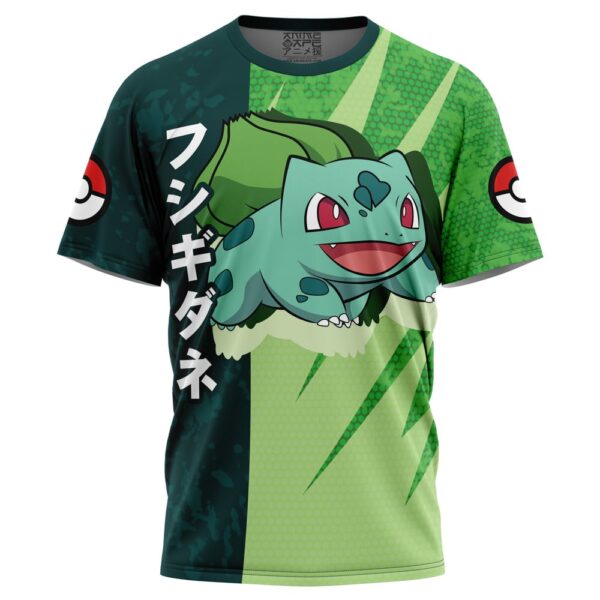 Hooktab Bulbasaur Attack Pokemon Shirt Anime T-Shirt