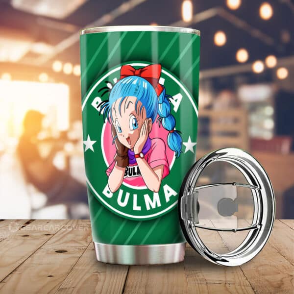 Bulma Stainless Steel Anime Tumbler Cup Custom Dragon Ball Anime