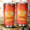 Calcifer Stainless Steel Anime Tumbler Cup Custom Howl's Moving Castle