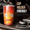 Calcifer Stainless Steel Anime Tumbler Cup Custom Howl's Moving Castle