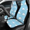 Hooktab Sakonji Urokodaki Demon Slayer Anime Car Seat Covers