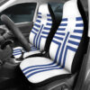 Hooktab Akaza Demon Slayer Anime Car Seat Covers