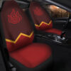 Hooktab Firebenders Avatar Anime Car Seat Covers