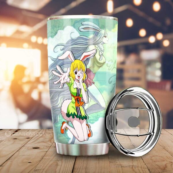 Carrot Stainless Steel Anime Tumbler Cup Custom One Piece Map For Anime Fans