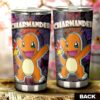 Charmander Stainless Steel Anime Tumbler Cup Custom Anime Galaxy Manga Style