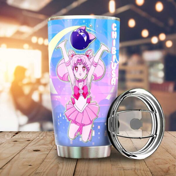 Chibiusa Stainless Steel Anime Tumbler Cup Custom Sailor Moon Anime