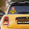 Chopper Warning Car Sticker Custom Car Accessories