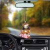 Cute Nezuko Ornament Custom Anime Demon Slayer Car Accessories Christmas Decorations