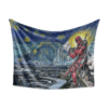 Deadpool Starry Night Blanket