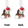 Demon Slayer Nezuko Ornament Custom Christmas Anime Car Accessories