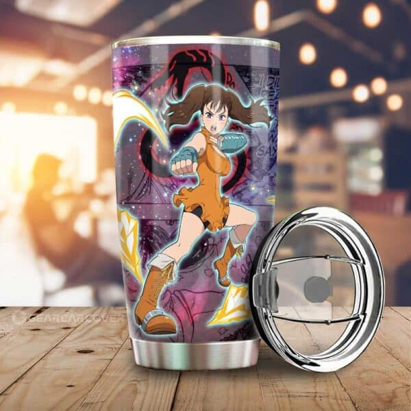 Diane Stainless Steel Anime Tumbler Cup Custom Seven Deadly Sins Anime Manga Galaxy Style