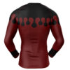 Hooktab Doma Demon Slayer Long Sleeve Rash Guard Compression Cosplay Anime Gym Shirt