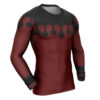 Hooktab Doma Demon Slayer Long Sleeve Rash Guard Compression Cosplay Anime Gym Shirt