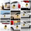 Donquixote Doflamingo Car Sticker Custom One Piece Anime Gold Silhouette Style