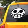 Donquixote Pirates Flag Car Sticker Custom One Piece Anime Car Accessories