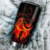 Dragon Ball Stainless Steel Anime Tumbler Cup Custom Goku And Shenron Anime