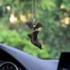 Eagle Ornament Custom American Thin Red Line Car Interior Accessories